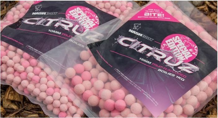 Nash Citruz Pastel Pink Boilies