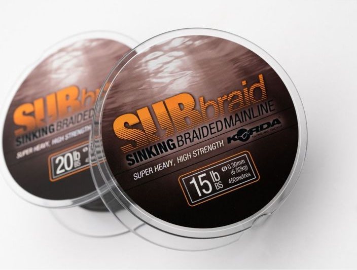 Korda Subbraid Sinking Braided Mainline