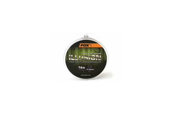 Fox Illusion Trans Khaki Fluorocarbon Mainline