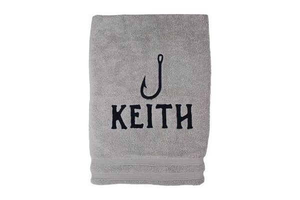 Personalised Fishing Towel