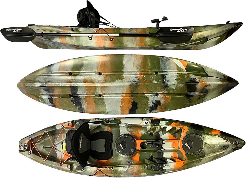 Cambridge Zander Single Sit on Top Fishing Kayak