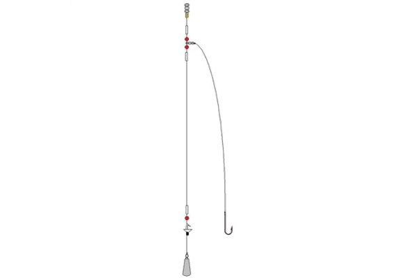 Shakespeare 1 Hook Clipped Down Rig