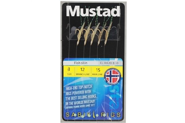 Mustad Fish Skin Sabiki Rig