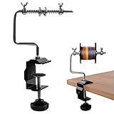 Fishing Line Spooler Aluminum Line Winder with Clamp-Adjustable Portable Winder Reel Spool System...