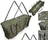 F1 Floating Carp Fishing Weighing Sling Retaining System + Green case